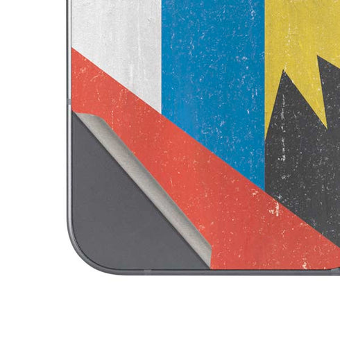 Antigua and Barbuda Flag Distressed Google Pixel 9 Pro Fold Skin